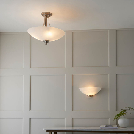 Kinkiet Endon Lighting Welles WELLES-1WBAB mosiądz