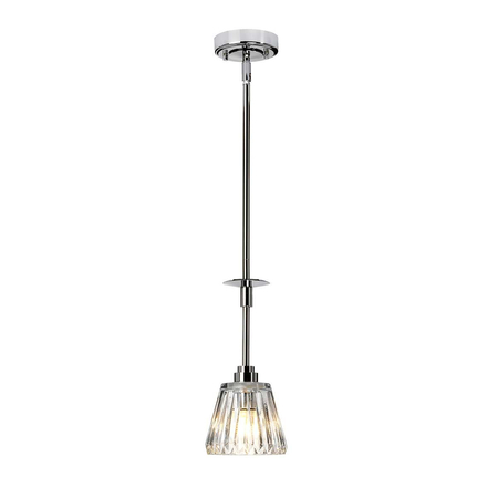 Lampa wisząca Elstead Lighting Agatha chrom BATH-AGATHA1P-PC