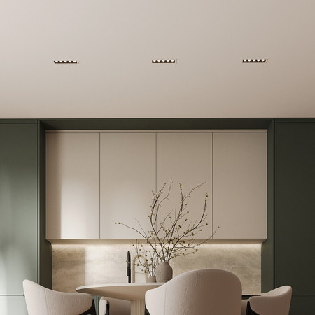 Light Prestige Oprawa podtynkowa Solar 5 biała LED 3000K LP-0406/5RS WH