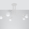Sollux Lighting Żyrandol LOOP 5 biały SL.1432