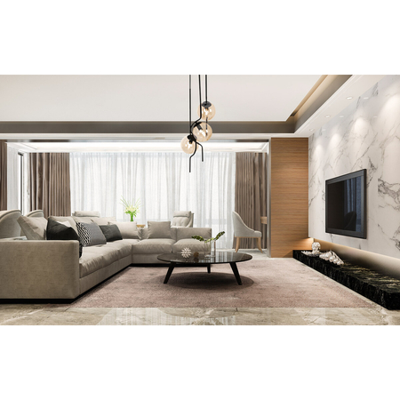 Lampa wisząca Kaja VELA K-5338 bursztynowy, czarny