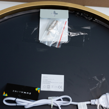 Lustro Zuma Line D2526 LUSTRO LED 60 CM ZŁOTE/GOLD