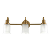 Kinkiet Elstead Lighting Swell mosiądz QZ-SWELL3-BB-BATH