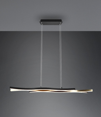 Lampa wisząca Trio 341210308 złoty