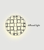 Lampa sufitowa/kinkiet Slamp MID78PLF0000PK000 Mida Rose