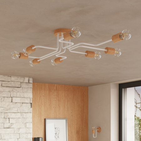 Sollux Lighting Żyrandol TIMBO 6 biały SL.1666