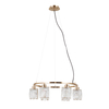 Lampa wisząca Italux Simona PND-40814-6-HBR Złoty