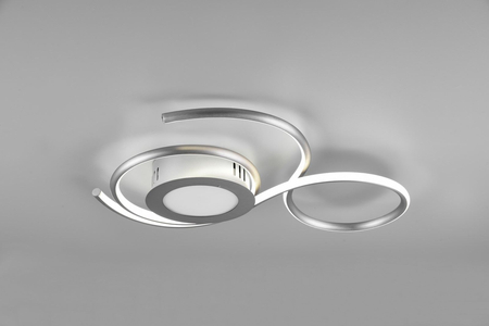 Lampa sufitowa Trio 623410207 srebrny