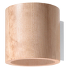 Sollux Lighting Kinkiet ORBIS naturalne drewno SL.0490