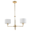Cosmo Light Lampa wisząca SUTTON P02392AU-WH