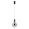 Lampa wisząca Italux Strela PND-34378-1M-BK Czarny mat