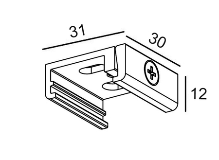 Maxlight MAX MHT1-PF1-WH biały