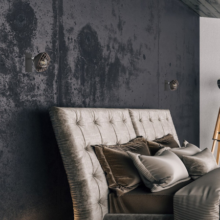 Milagro Kinkiet LOGAN 1xE14 ML4609 CZARNY