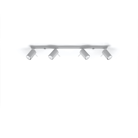 Sollux Lighting Plafon RING 4L szary SL.0453