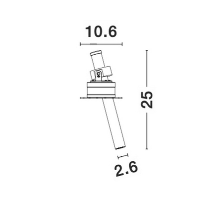 Oczko Luces Exclusivas PELIQUE LE65133 biały