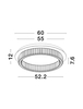 Lampa sufitowa Luces Exclusivas BAUTA srebrny LE42919