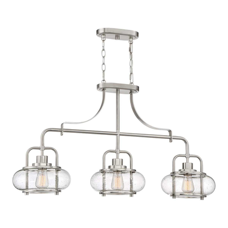 Lampa wisząca Elstead Lighting Trilogy szary QZ-TRILOGY-ISLE-BN