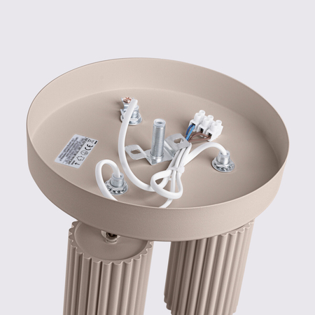 Sollux Lighting Plafon KARBON 3P taupe SL.1768