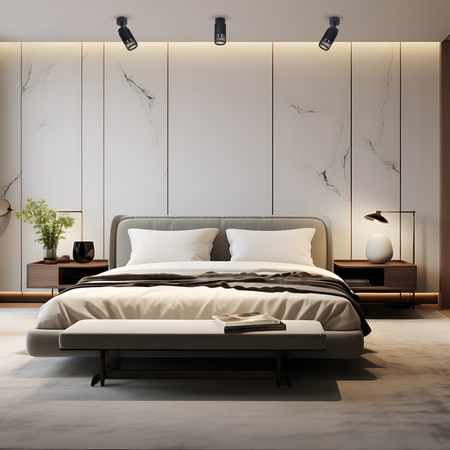 Milagro VERTICAL BLACK SPOT 1xGU10 ML0294 CZARNY