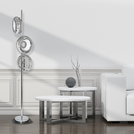 Milagro LAMPA STOJĄCA MERCURIO 36W LED ML333 CHROM