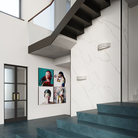 Sollux Lighting Kinkiet ceramiczny ATENA szary SL.0873