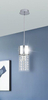 Lampa wisząca Rabalux Waterfall 6446 chrom