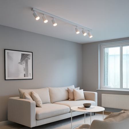 Milagro Oprawa Pipe Ring Spot Biały 6xGU10 ML2076 BIAŁY