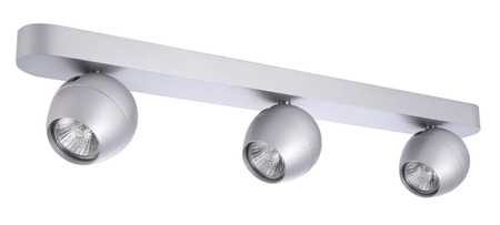 Lampa sufitowa PERA 3 ALUMINIUM Azzardo AZ1252 stalowy