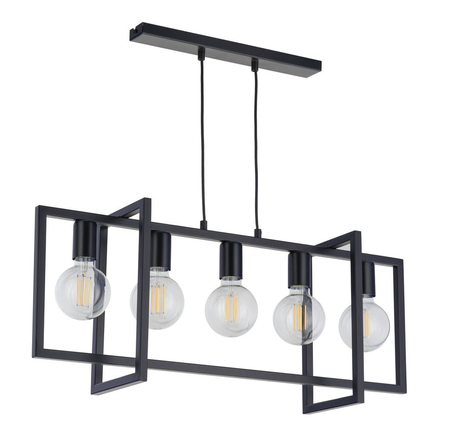 Sigma 32237 EDEN 5 lampa wisząca czarny