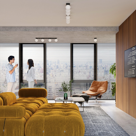 Sollux Lighting Plafon YOLI 6 czarny SL.1155