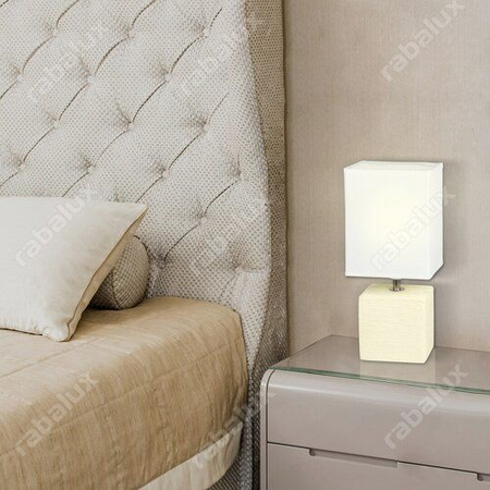 Lampa stołowa Rabalux Orlando 4929 kremowy