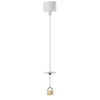 Lampa wisząca Azzardo LUCAS BASE 1R PENDANT GU10 WH AZ6157 WHITE
