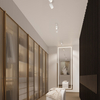 Sollux Lighting Kinkiet KARBON biały z włącznikiem SL.1541