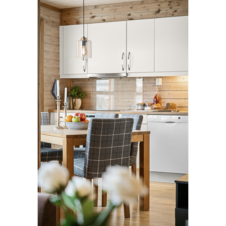 Lampa wisząca Kaja AURELIA K-5520 czarny, złoty, bursztynowy