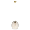 Lampa wisząca Endon Lighting Kelda Oval 106678 mosiądz