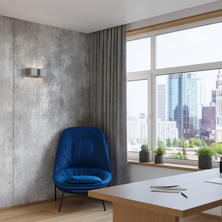 Sollux Lighting Kinkiet QUAD 2 szary SL.0658