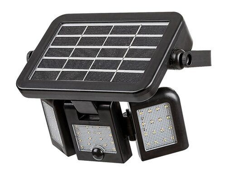 Lampa solarna Rabalux Lihull 77020 czarny