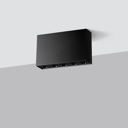 Sollux Lighting Plafon SOLE czarny LED SL.1212