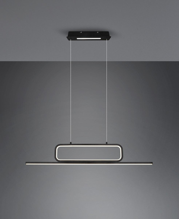 Lampa wisząca Trio 327210332 czarny