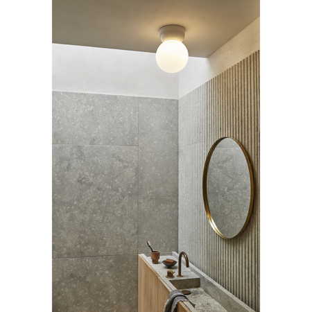 Lampa sufitowa Astro Lyra Ceiling 180 1472004 Biała Szkliwiona Ceramika