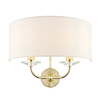 Kinkiet Endon Lighting Nixon 70562 mosiądz