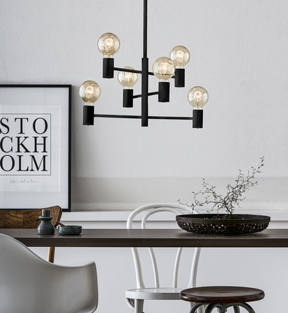 Lampa wisząca Markslöjd CAPITAL 107281 Czarny