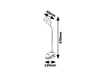 Lampa stołowa Rabalux Harris 6448 biały