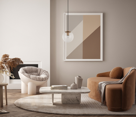 Lampa wisząca Italux Sarpo PND-58867-1S-BK-BRO Mosiądz