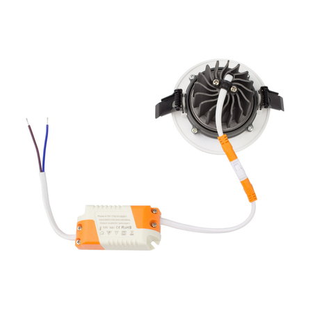 Oczko LED COB Nastawne Okrągłe 7W Design - Biała naturalna