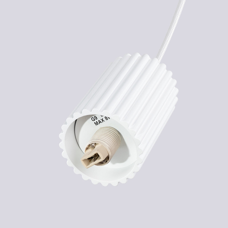Sollux Lighting Lampa wisząca HALO 1 biała SL.1709