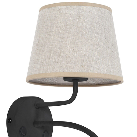 Kinkiet MAJA TK Lighting 6446 czarny