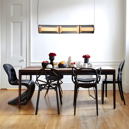 Light Prestige Lampa wisząca Aeris 3 linia dymna LED CCT LP-2137/3L SM