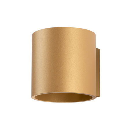 Sollux Lighting Kinkiet ORBIS 1 złoty SL.1181