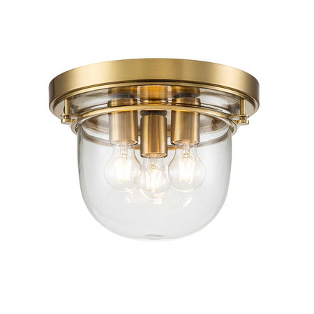 Plafon Elstead Lighting Whistling mosiądz QZ-WHISTLING-F-BB
